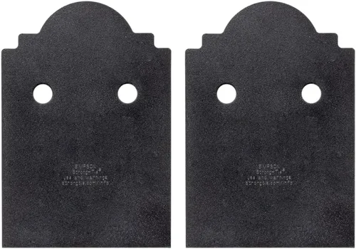 Miniatura 16 de Simpson Strong-Tie APLH24R Outdoor Accents ZMAX, colgador de vigas de luz negra para 2x4 áspero (paquete de 12)
