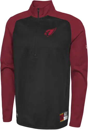 Miniatura 2 de New Era NFL Football Oline - Camiseta de manga larga con media cremallera para hombre