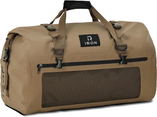 Miniatura 10 de IRON JIA'S Bolsa Seca para Motocicleta – Bolsa de Lona Impermeable y Bolsa Trasera de Equipaje, Bolsas de Sillín con Cierre Superior Enrollable