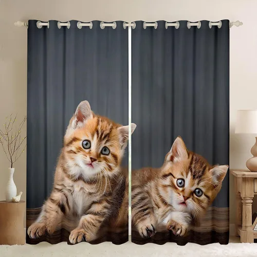 Miniatura 13 de Cortinas de ajedrez internacionales para niños, adultos, niños, juegos, cortinas de ventana para dormitorio, sala de estar, tratamiento de ventana