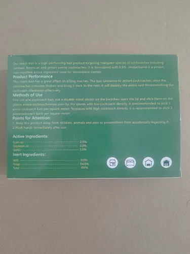Miniatura 7 de Paquete de 64 cebo de gel para cucarachas