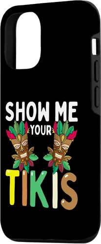 Miniatura 2 de Carcasa divertida para iPhone 14 Show Me Your Tikis Boobs Aloha Hawaii Luau