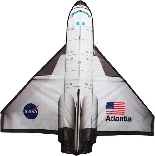 Miniatura 6 de WindNSun FlightZone Kites - Cometas de avión y transbordador espacial fáciles de volar con temática de aviación para niños y adultos