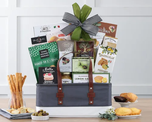 Miniatura 4 de Wine Country Gift Baskets The Connoisseur Cesta de Regalo Gourmet Cesta de Regalo de Comida para Familias Estudiantes Universitarios Agradecimiento