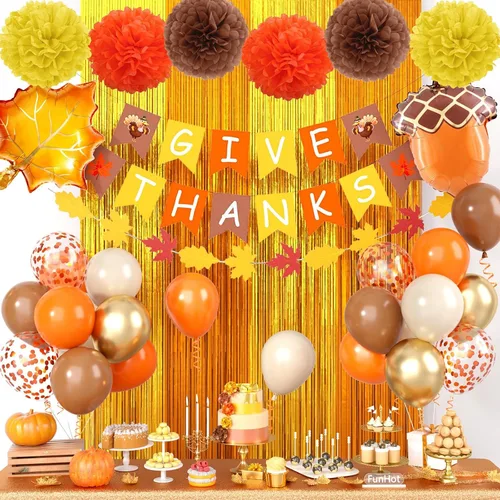 Miniatura 17 de Juego de decoraciones de fiesta morado, negro y naranja, kit de decoraciones de Halloween que incluye pancarta HAPPY HALLOWEEN, globos de papel