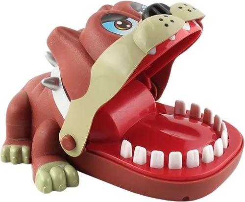 1 pieza de dientes de cocodrilo para niños, juego de dentista de juguete para morder, acción de captura aleatoria, juguete de dientes de cocodrilo