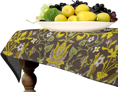 Miniatura 174 de Mantel Floral Retro de Pájaros, Diseño Original Bohemio William Morris Estampado Cubierta de Mesa para Hogar Picnic Fiesta Comedor Cocina William