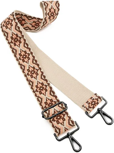 Miniatura 149 de ZOOEASS Hebillas de níquel Correa ancha para el hombro ajustable de repuesto para cinturón de pistola, hebilla de guitarra estilo bandolera