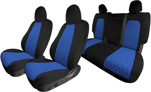 Miniatura 41 de FH Group Fundas de asiento de automóvil de ajuste personalizado hechas específicamente para Tesla Model Y Ultraflex 2020-2025, fundas de asiento
