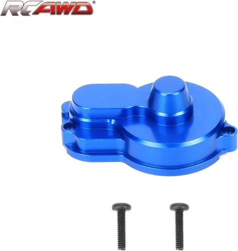 Miniatura 8 de RCAWD para Losi Mini-T 2.0 1/18 y Mini-B 1/16 Actualizaciones de la cubierta de engranajes, piezas de aluminio para # LOS211016 Azul