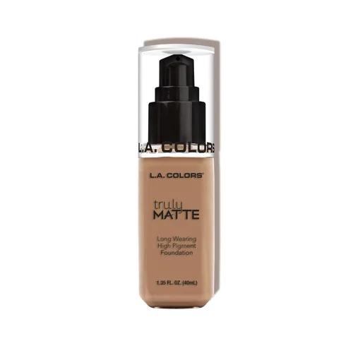 Miniatura 17 de L.A. Colors Base Mate Verdadera, Bronceado Profundo CLM361 (Paquete de 2)