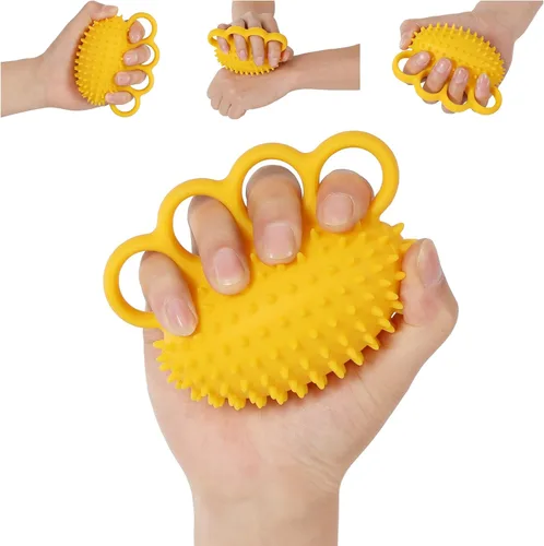 Miniatura 10 de Fanwer Bola de estrés para ejercicio de mano, entrenador de fuerza de agarre, fortalecedor de manos para terapia física, fortalecedor de dedos