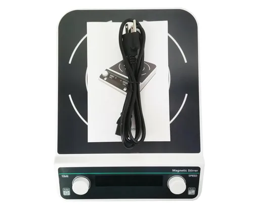 Miniatura 4 de Mezclador magnético 30L Equipo de agitación con volumen de agitación máximo 30L Velocidad 50 a 1300rpm Precisión ± 10rpm/min Tamaño de la placa