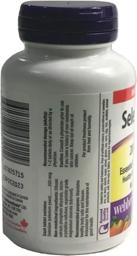 Miniatura 5 de 2 Botellas x Webber Naturals Selenio, 90 Tabletas