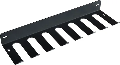 Miniatura 7 de Estante de almacenamiento para gimnasio, soporte de banda de resistencia, soporte de pared, resistente para gimnasio en casa, soporte de 8 puntas