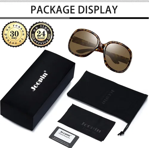 Miniatura 181 de Joopin Lentes de sol de gran tamaño para mujer, polarizados, grandes, para conducción, protección UV, grandes sombras
