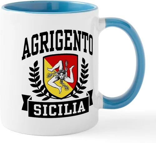 Miniatura 26 de CafePress Sicilia Mug - Taza de café de cerámica (11.0 fl oz)