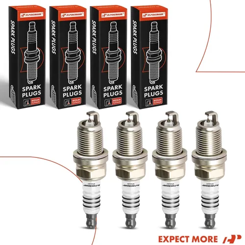 Miniatura 9 de A-Premium Bujías de Iridio Platino (Paquete de 4) Compatibles con Honda CR-V, Civic, Prelude & Chevrolet Aveo, Aveo5 & Acura EL & Dodge Colt & Ford