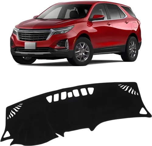 Miniatura 18 de KUST Cubierta negra para tablero de Toyota RAV4 2013-2018 para conducción con mano izquierda, antideslizante, cubierta de tablero de consola