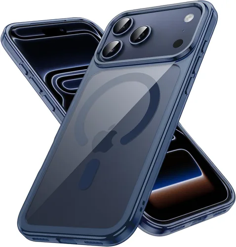 Miniatura 15 de JETech Funda magnética para iPhone 17 de 6.3 pulgadas, compatible con MagSafe, protector de teléfono a prueba de golpes, parte trasera transparente