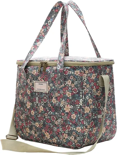 Miniatura 9 de Nanxson Bolsas de almuerzo reutilizables, aisladas, a prueba de fugas, enfriadoras para adultos, hombres y mujeres, para el trabajo, viajes, picnic