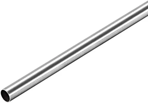 uxcell Tubo recto inconsútil de la longitud del grueso 820.2 ft m de la pared del OD 0.7 ft m de la tubería redonda del acero inoxidable 304 16.4 ft