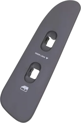 Miniatura 4 de Obaee Cubierta del interruptor de control de ventana, panel interior, bisel de interruptor de la puerta del lado del pasajero compatible con Dodge