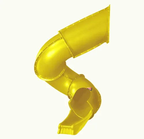 Miniatura 4 de Tobogán en tubo Swing-N-Slide Turbo, Amarillo