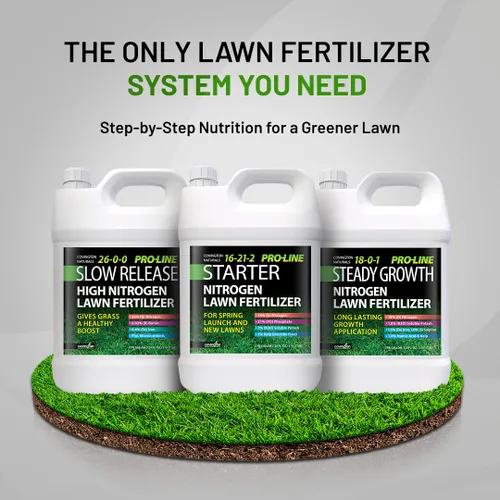 Miniatura 5 de Covington ProLine 26-0-0 NPK Fertilizante líquido de liberación lenta para césped (1 galón), alimento para césped con alto contenido de nitrógeno