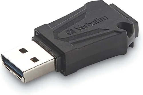 Verbatim Unidad flash USB 2.0 ToughMAX de 16 GB, unidad de pulgar extremadamente duradera, color negro 70000