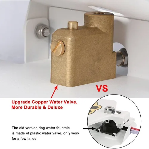 Miniatura 4 de Fuente de agua potable para perros al aire libre, dispensador fácil de activar para mascotas, agua dulce, resistente, fácil de usar