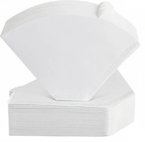 Miniatura 12 de Niveaya 200 filtros de café – Tamaño 02, filtro de café de papel natural, sin soplado, desechable para verter sobre y goteo (2-4 tazas)
