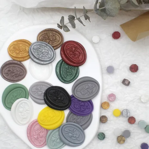Miniatura 3 de 600 cuentas de cera negra, pellets de cera de sellado Andotopee prémium para sellos de sellos, invitaciones de boda, sobres de cartas, álbumes