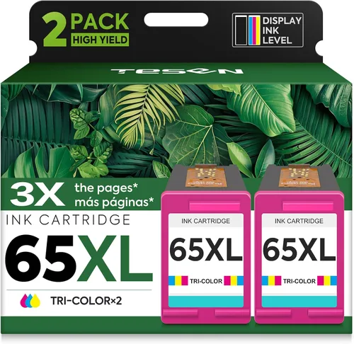 Miniatura 10 de 65XL Cartucho de tinta remanufacturado negro para impresora HP Ink 65 65XL para impresora DeskJet 3755 3752 3720 3722 3723 3758 2652 2655 2622 2624