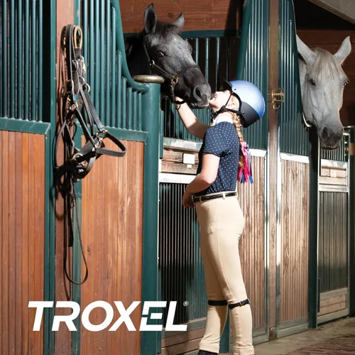 Miniatura 5 de Troxel Spirit - Casco de equitación de cobertura completa, diseño ajustable de perfil bajo, equipo de equitación de seguridad Bígaro Duratec