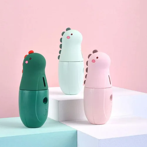 Miniatura 4 de Healifty Mini humidificador facial facial Mister Ionic Face Humidifier Diseño de dibujos animados Portátil Carga USB Piel Hidratante para Viajes