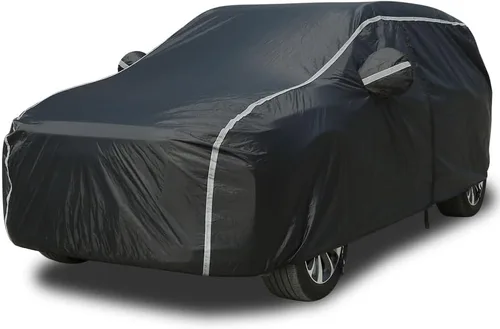 Miniatura 18 de Coverado - Funda impermeable para todo clima, protección completa, puerta con cremallera, forro de algodón, protección ultravioleta a prueba
