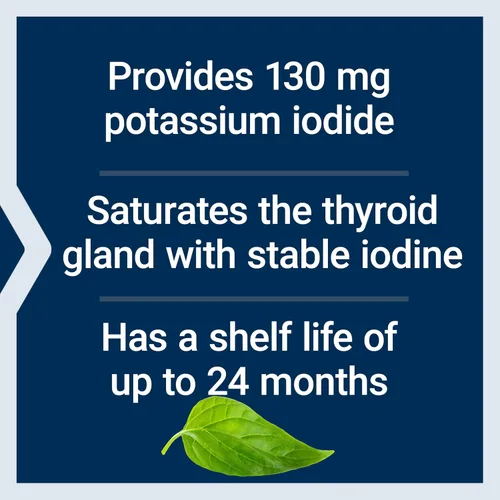 Miniatura 4 de Vida extensión – Tabletas de Yoduro de Potasio-130 mg – 14 Tabletas