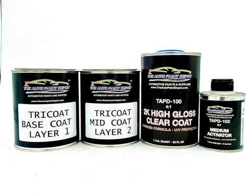 Auto Paint Depot The For 2021 Mazda CX-3, CX-30, CX-5, CX-9, MX-5, Mazda2, Mazda3, Mazda6 Tricoat rojo (cuarto de galón, Tricoat rojo brillante (46