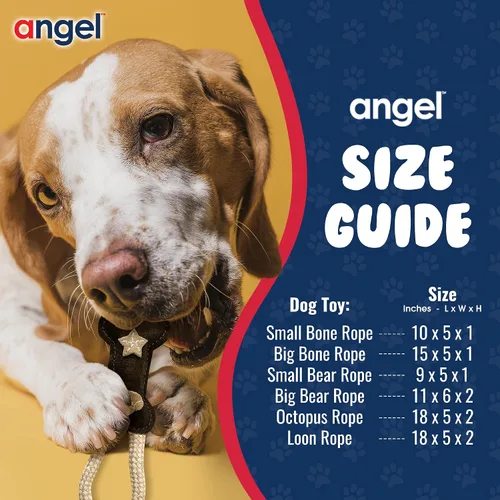 Miniatura 5 de Juguete de cuerda de hueso para perros, perfecto para perros XS - SM Juguetes duraderos para perros Estimulación interactiva y mental Hecho a