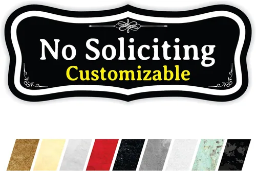 Miniatura 10 de Letrero personalizado de metal de aluminio resistente a la intemperie, varios tamaños, precaución, peligro, aviso de advertencia