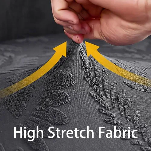 Miniatura 2 de Fundas de sofá modular, funda de sofá jacquard elástica para sofá en forma de L, suave, antideslizante, resistente al desgaste, protector de muebles