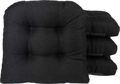 Miniatura 97 de Klear Vu Gripper Overstuffed - Cojines universales antideslizantes para silla de comedor para decoración de cocina o uso de oficina, almohadilla