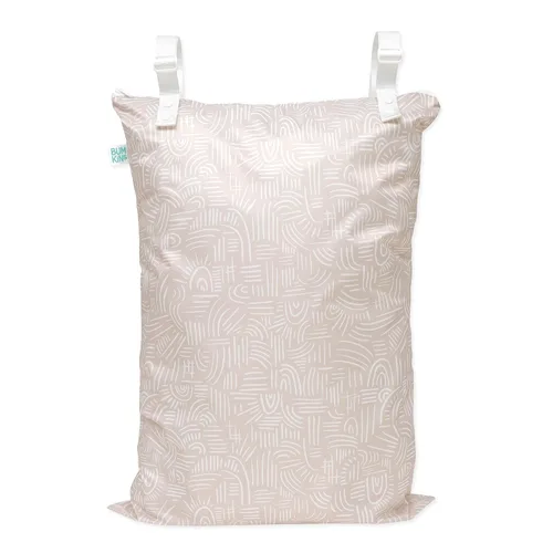 Miniatura 31 de Bumkins Bolsa Húmeda Colgante Impermeable Grande para Bebé, Lavandería, Ropa Sucia, Viajes, Traje de Baño, Pañales de Tela, Piscina, Toallas