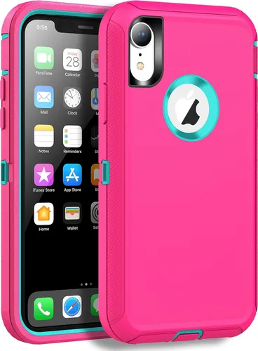Miniatura 14 de MXX Compatible con iPhone XR, 3 capas súper protectoras, cuerpo resistente, resistente, a prueba de golpes y polvo, diseñada para Apple Xr funda