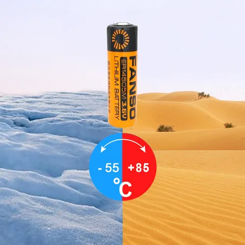 Miniatura 3 de Paquete de 2 baterías de litio ER14505M 3.6V 2200mAh ER14505 no recargables
