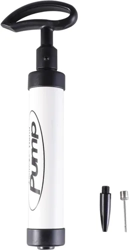 LIOOBO Mini bomba de mano portátil con un pasador de gas, un grifo de aire, inflador de bicicleta, bomba de aire manual para baloncesto, voleibol,