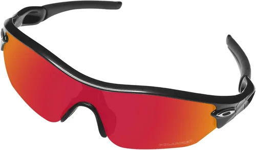 Miniatura 2 de BroLizard - Lente polarizada para gafas de sol Oakley Radar Edge OO9184, rojo