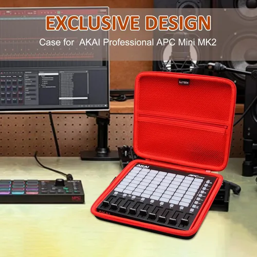 Miniatura 5 de LTGEM - Funda compatible con AKAI Professional APC Mini MK2 / MPD218 / MIDImix USB MIDI Pad Controller (solo funda)