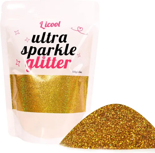Miniatura 22 de Purpurina fina holográfica, 3.5 onzas / 3.5 onzas, paquetes de polvo de purpurina extrafina para resina, purpurina artesanal para vasos, fabricación